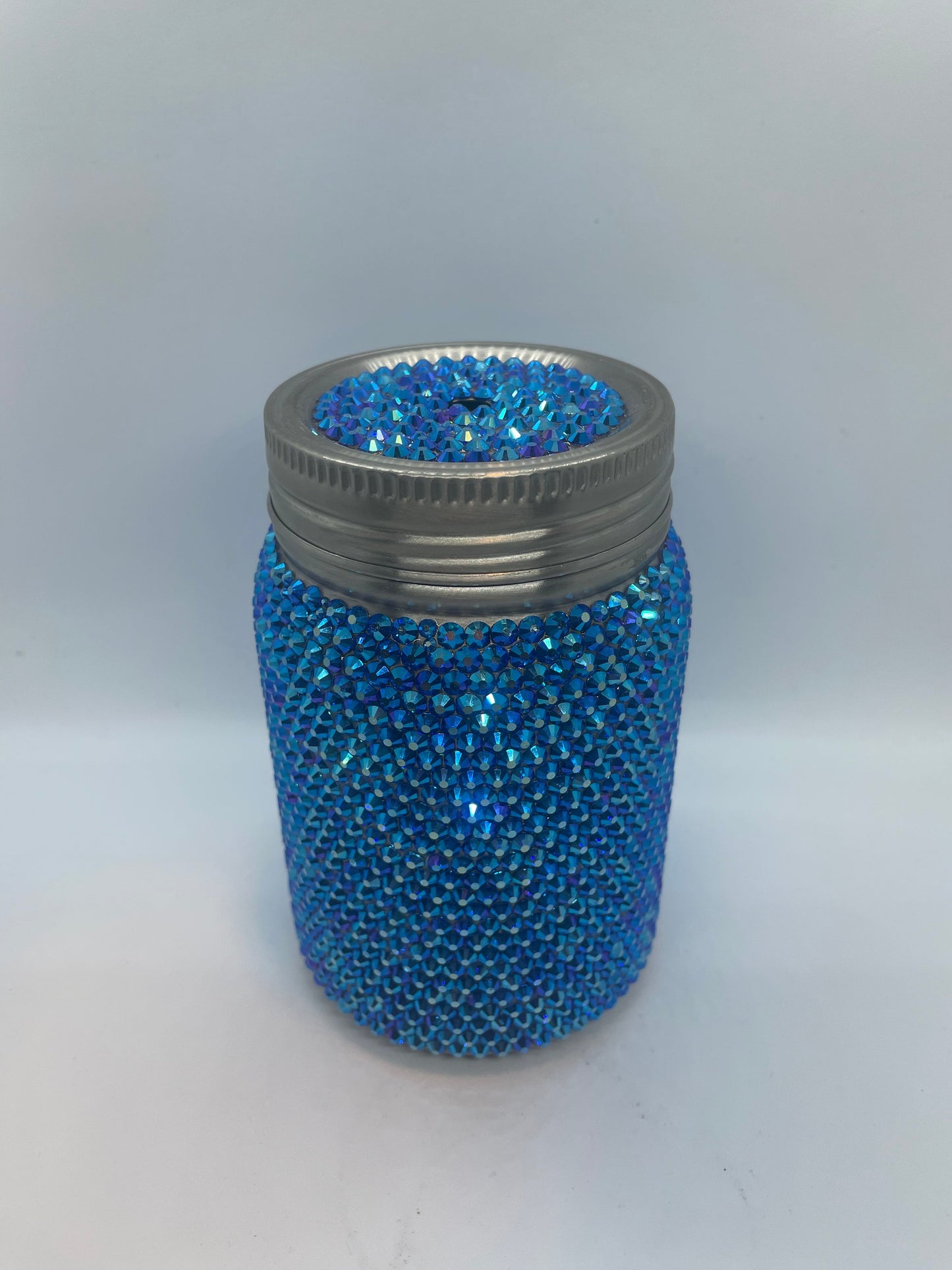 Sapphire AB Mason Jar